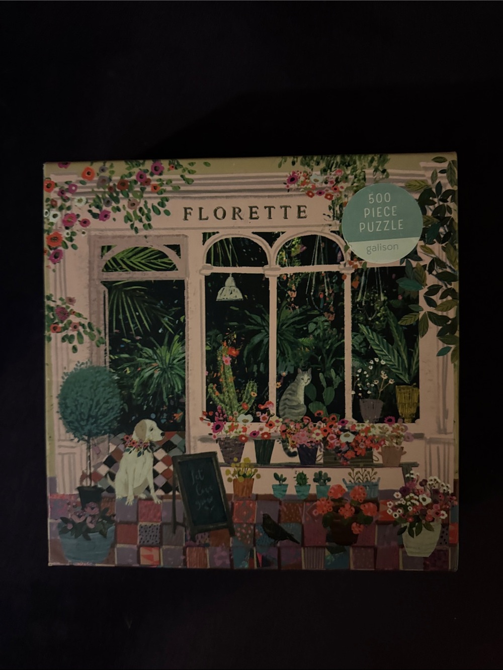 500-Piece Galison Puzzle - Florette